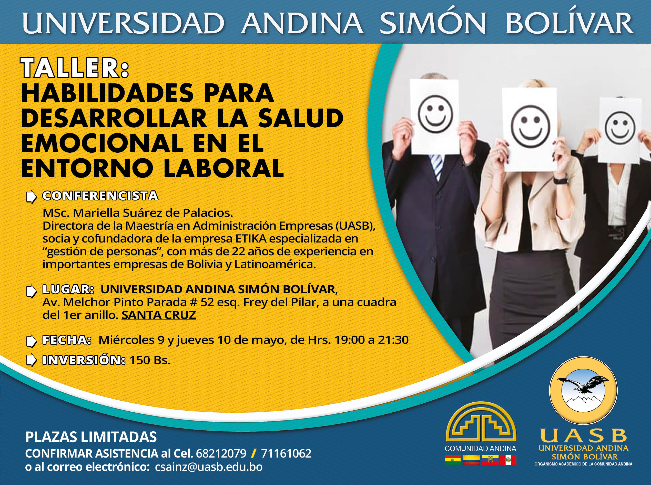Confirmar la asistencia Confirmar la asistencia